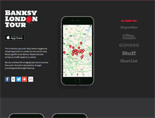 Tablet Screenshot of banksylondontourapp.co.uk